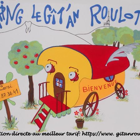 Le Git'An Roulotte Hotel Bessey ภายนอก รูปภาพ